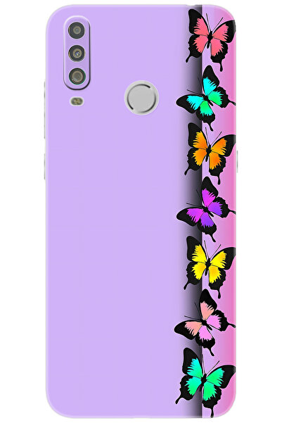 CASPER Via G5 Uyumlu Kılıf Desen Baskılı Silikon Kelebek STK:671 CP-A3UBikT