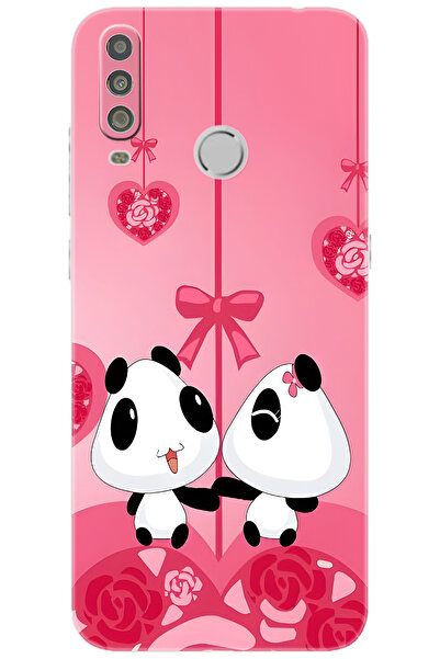 CASPER Via G5 Kılıf Desen Baskılı Silikon Sevimli Pandalar STK:166 CP-Gqt4bpZ