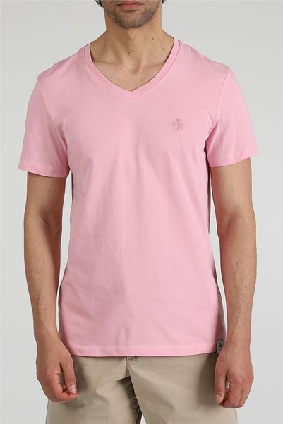 ADAM BOXES V-neck T-shirt Neo-alpes - Pink