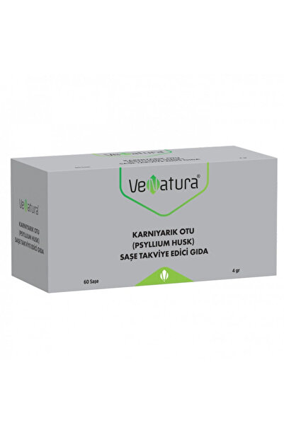 VeNatura Karnıyarık Otu (Psyllium Husk) Saşe Takviye Edici Gıda 60 Saşe-MFREYON00711