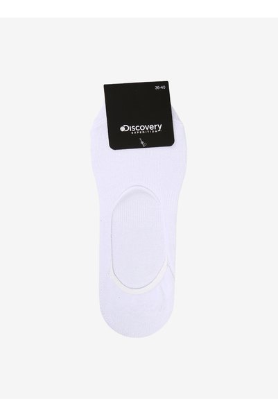 Discovery Expedition White Women's Ballerina Socks Mhl-Bbt-Dsc-Kdn
