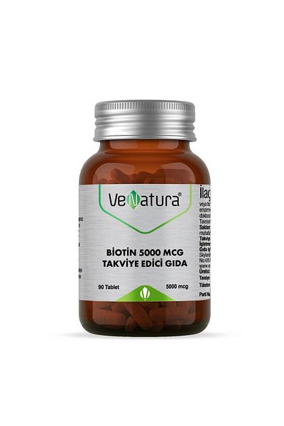 VeNatura Biotin 5000 mcg 90 Tablet-MFREYON00720