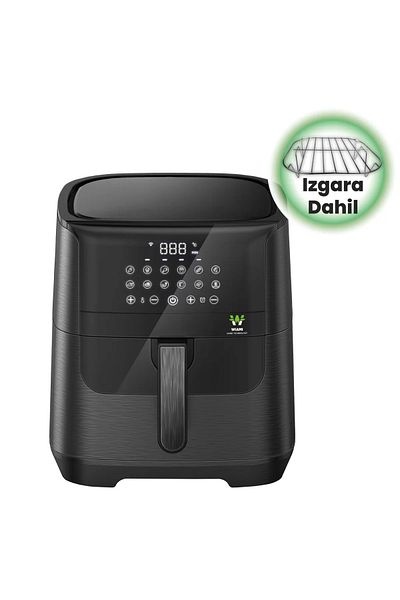 WİAMi Fryer 7 Liter Smart Oil-Free Airfryer with Cooking Bowl Gift