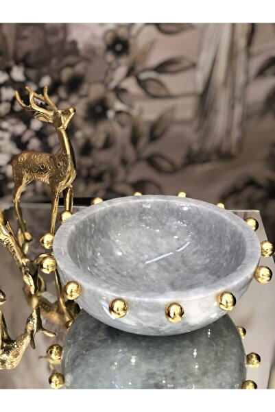 BGM ELEGANT DESİGN Mermer Sunum Kasesi