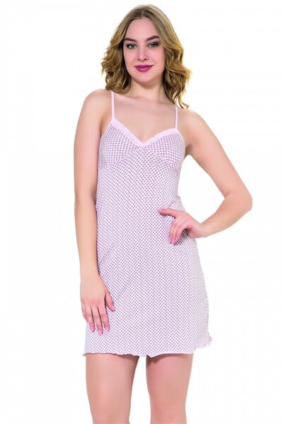 Akbeniz Ip Hanging Nightgown 334