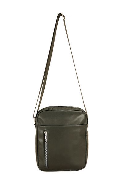 lumberjack LJK MTL CPRZ 4FX - Men's Black Crossbody Bag