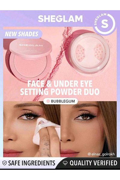 SHEGLAM Pink Powder (WITHOUT SPONGE)