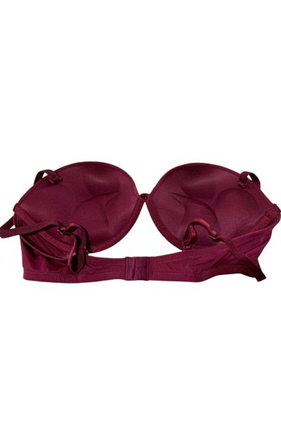 Eros Pijama Сутиен Eros Double Push Up с поддръжка и без презрамки, плътен цвят