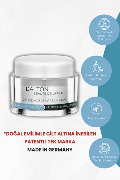 DALTON MARİNE COSMETİCS Strese Bağlı Sedef, Egzamada, Kaşıntı Giderici Ölü De...