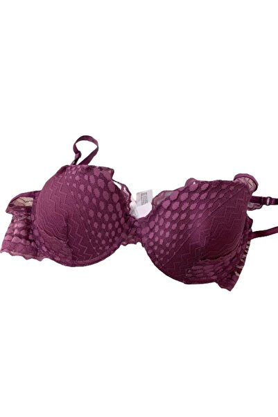 Eros Pijama Eros мереживна деталізована порожня чашка бюстгальтер трусики комплект V9