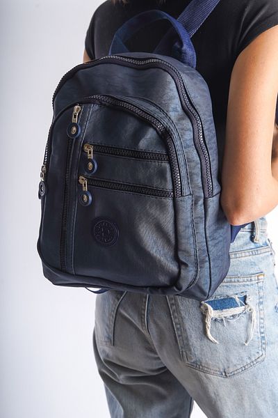 Moda Değirmeni Rucsac albastru pentru femei BG1183-302-0001