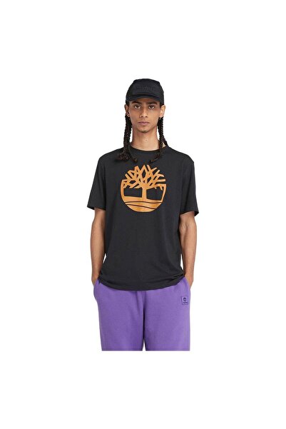 Timberland Tricou pentru bărbați Kennebec River Negru/Grâu