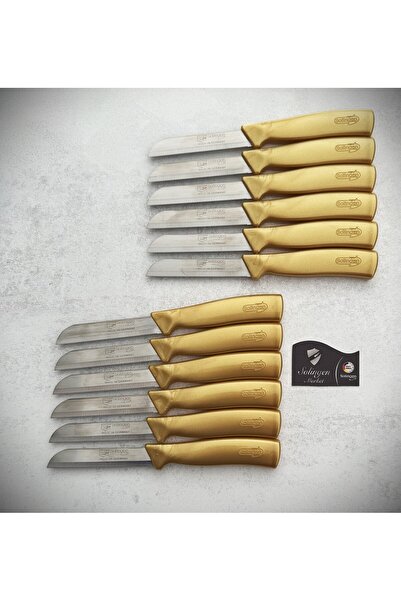 Solingen Işıltılı Meyve ve Sebze Bıçağı 12'liGOLD