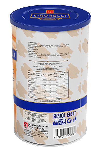 Simonelli Milkshake| Karamelli |1000 gr |