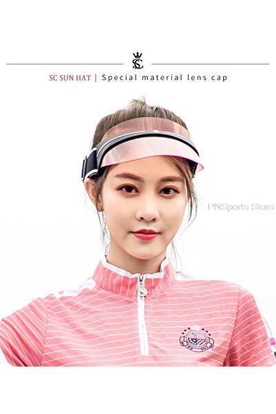 Betülce Vizor din sticlă din plexiglas colorat - Pălărie de plajă pentru feme...