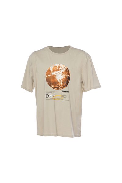hummel Ανδρικό μπλουζάκι Basic T-shirt με κοντό μανίκι με κανονική εφαρμογή