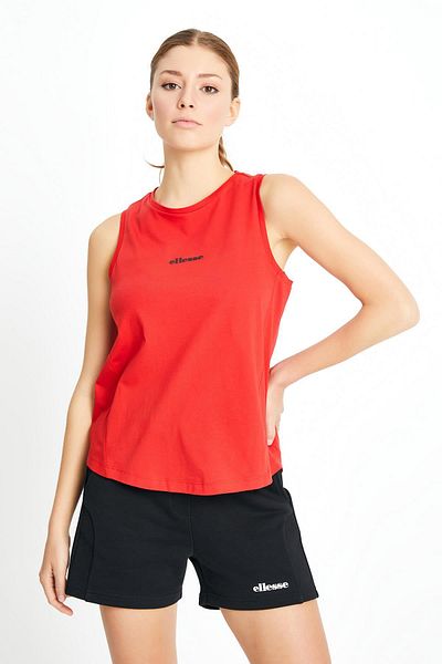 Ellesse Ef147-Rd Red Women's Tank Top Size: L