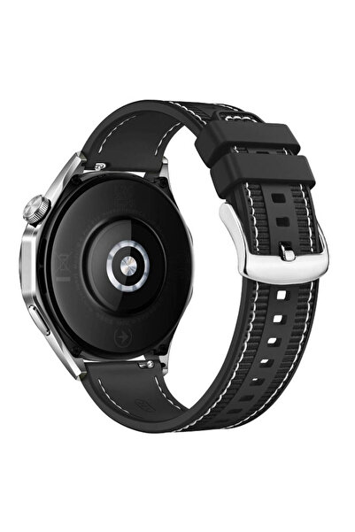 Teleplus Huawei watch 4 Kordon Kayış Örgü Dikiş Desenli KRD102