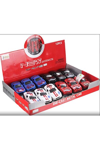 Asya 2062-FY6148-12D ASYA KT.METAL SESLİ IŞIKLI METAL ARABA