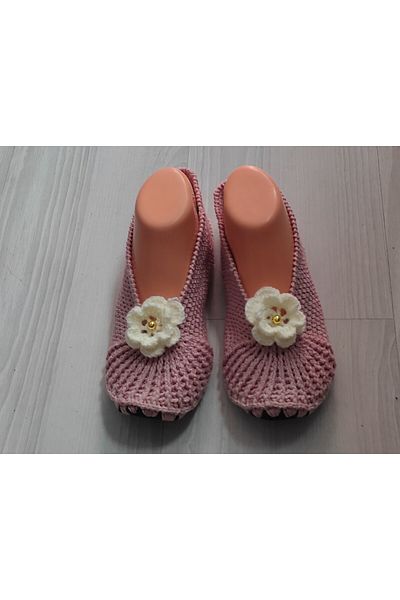 Kevser nur tuhafiye Hand-knitted Ballerinas