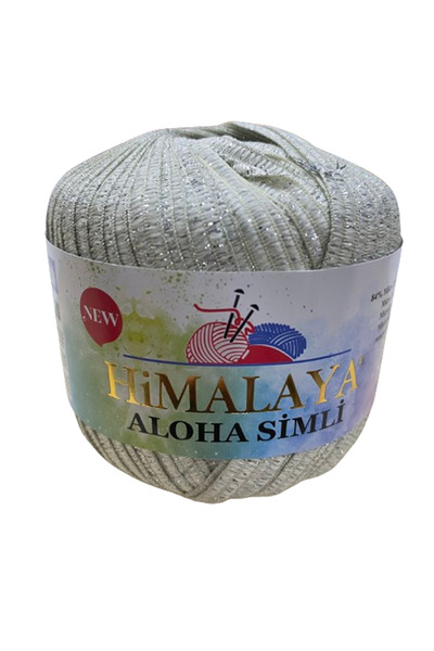 Himalaya Aloha Simli El Örgü İpi 50 gr