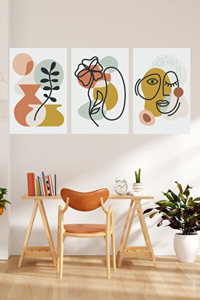 LİPYOS Ρετρό αφίσα από ξύλο 3 χιλιοστών με θέμα Boho Bohemian