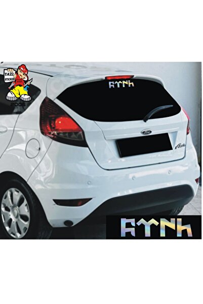 oracall Gokturkish Turkish Sticker,Auto Sticker,Hologram Sticker