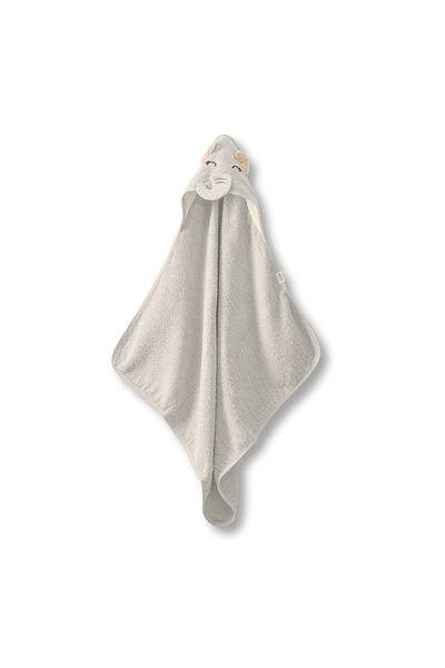 Bebetto Hooded Towel 80× 80 (HAPPY ELAPHANT) H 986
