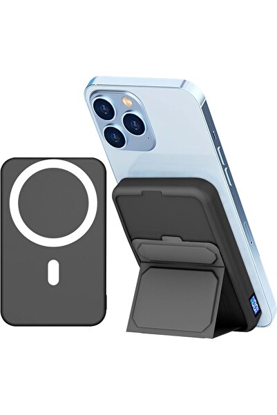 teknosepetim 10000 MAH Magsafe Kablosuz Powerbank Taşınabilir Batarya 22.5 W ...