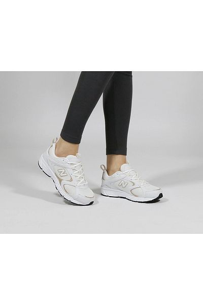 New Balance 408 Lifestyle White Gold Women's Casual Sneakers