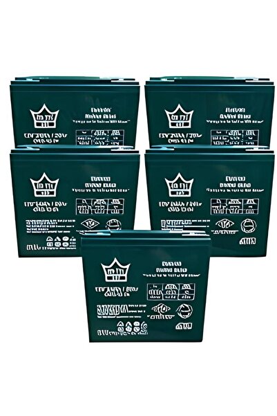 ORTEC ELEKTRİKLİ BİSİKLET AKÜSÜ 12V 24AH 5'Lİ