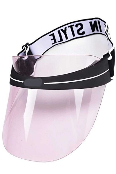 Mood Agenda Women's Sunscreen Colored Plexiglass Visor Beach Hat