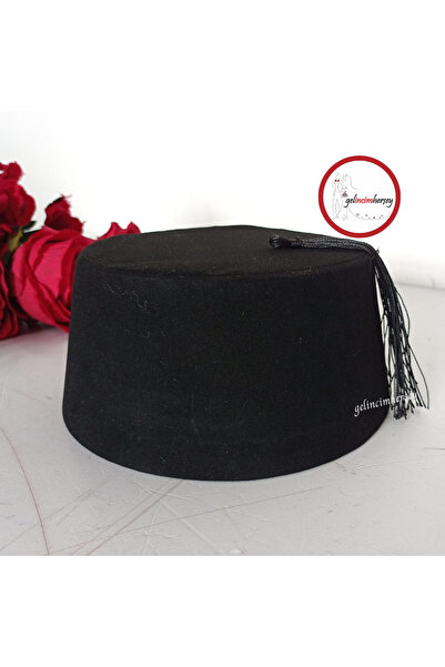 Gelincimherşey Osmanlı Erkek Püsküllü Süet Fes