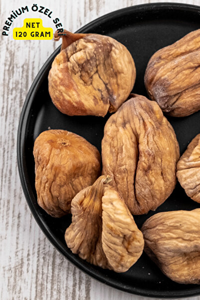 KAJUNUTS PremiumGurme Serisi %100 Doğal & Yeni Mahsul 1. Kalite Katkısız Aydın Iri Dağ Inciri (Net 120 Gr)