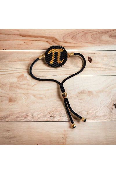 SEARD Miyuki Bead Handmade Pi Number Adjustable Bracelet
