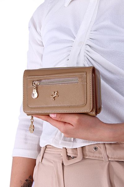 Nas Bag Nsc-025 Women's wallet Card Holder SAND