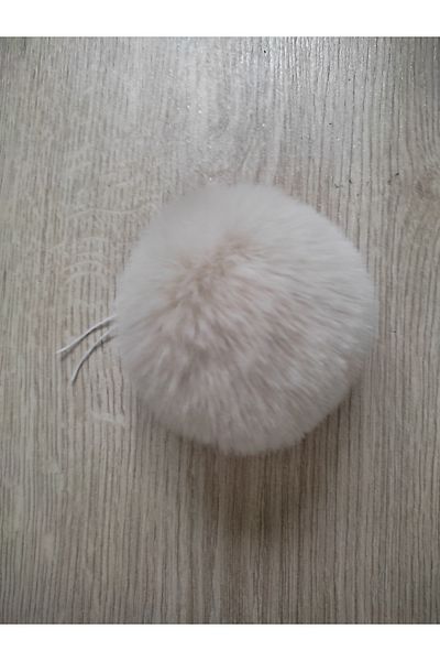damlakids 8/9 cm Nude Pompom/Soft Fluffy