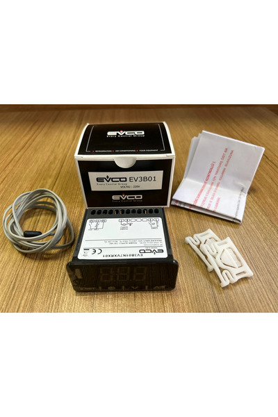 EVCO Kasap Ve Market Buzdolabı Dijital Termostat Tek Sensör Ev3b01