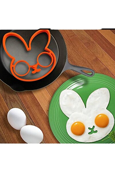 hy ticaret قالب خبز بيض الأرنب اللطيف وقالب تقديم تقديم الطعام من السيليكون