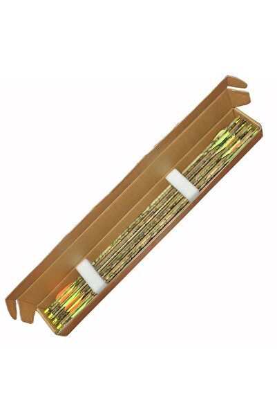 TOPOINT 30'' Carbon Kamuflaj Değişebilen Uçlu Ok - 12 li