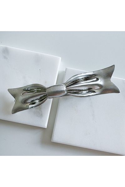 CHARMLUCKY Large Size Metal Bow Buckle
