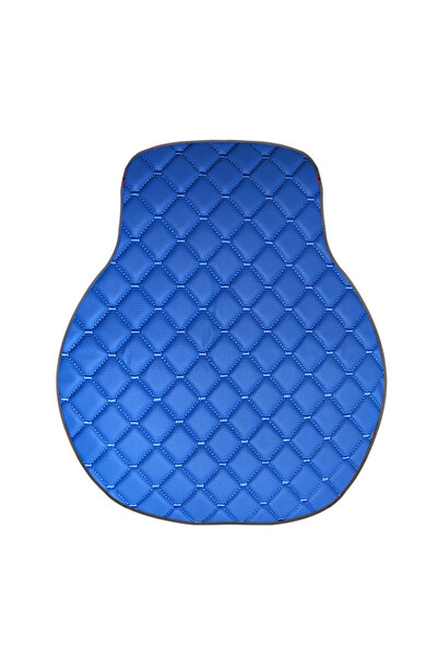 Binbir Trend Traktör Hostes Koltuğu Kılıfı - Mavi Deri Kapitone