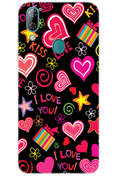 CASPER Via A4 Uyumlu Kılıf Desen Baskılı Silikon Kıss Love STK:265 CP-o21Waxr