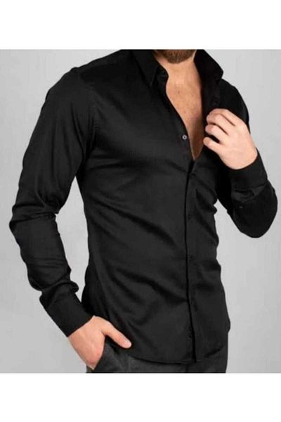 Ünal Giyim Мъжка риза Slim Cut SLIM
