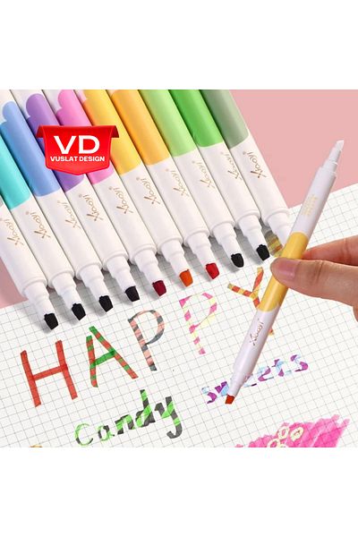 Vuslat Design Color Changing Magic Highlighter Set 10 Pieces