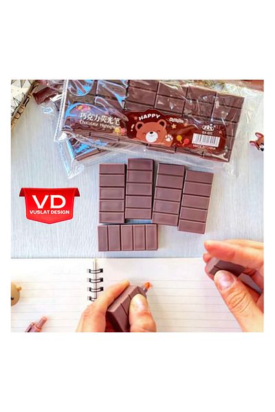 Vuslat Design Chocolate Highlighter 6 Pieces