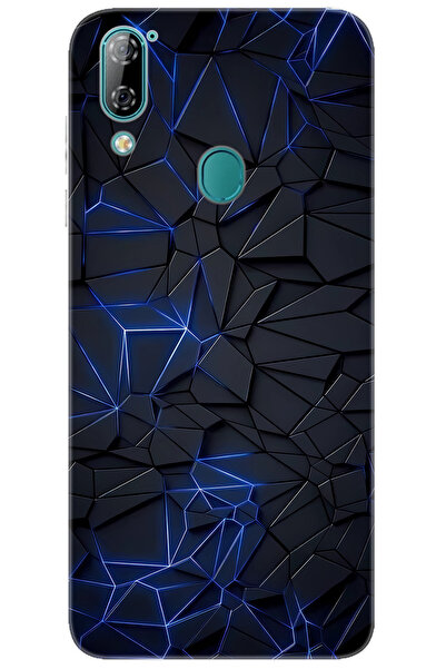 CASPER Via A4 Uyumlu Kılıf Desen Baskılı Silikon Prizmatik Tasarım STK:667 CP-2JTT1mq