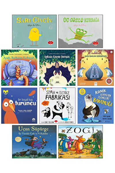 Yapı Kredi Yayınları Ayağı Burkulan Kırkayak Uykusu Kaçan Yarasa Bir Boyalı K...