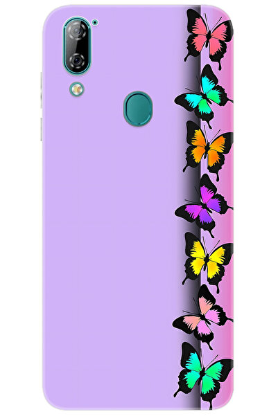 CASPER Via A4 Uyumlu Kılıf Desen Baskılı Silikon Kelebek STK:671 CP-c71ahmd