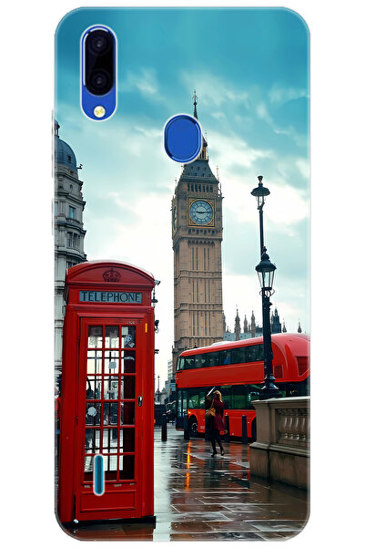 CASPER Via G4 Uyumlu Kılıf Desen Baskılı Silikon Big Bang Telefon Kulubesi ST...